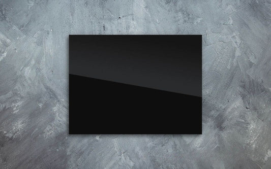 Zwart glas infrarood verwarmingspaneel (60x80cm)